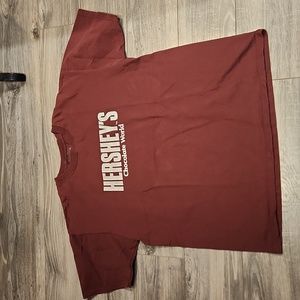 EUC Hershey's Men's sz XL Tshirt 100% cotton